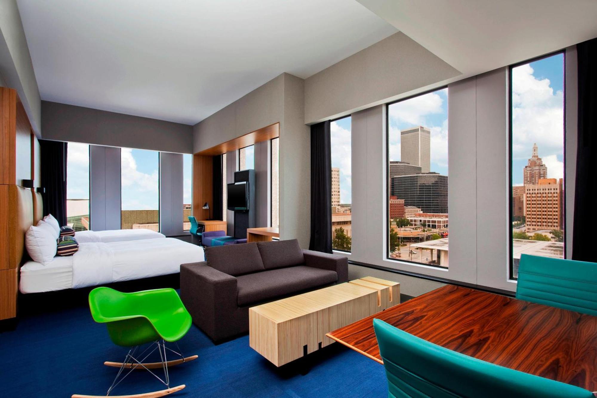 Aloft Tulsa Downtown Hotel Ngoại thất bức ảnh