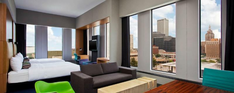 Aloft Tulsa Downtown Hotel Ngoại thất bức ảnh